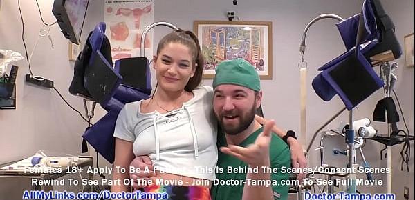  $CLOV Become Doctor Tampa While He Examines Kendra Heart For New Student Physical With Nurse Lenna Lux&039;s Help At GirlsGoneGyno.com